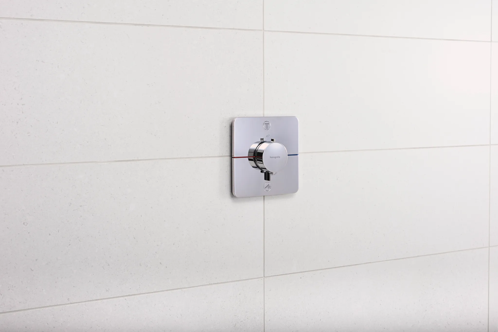 ShowerSelect Comfort Q Thermostat Unterputz für 2 Verbraucher Chrom ShowerSelect Comfort Q Thermostat Unterputz für 2 Verbraucher Chrom