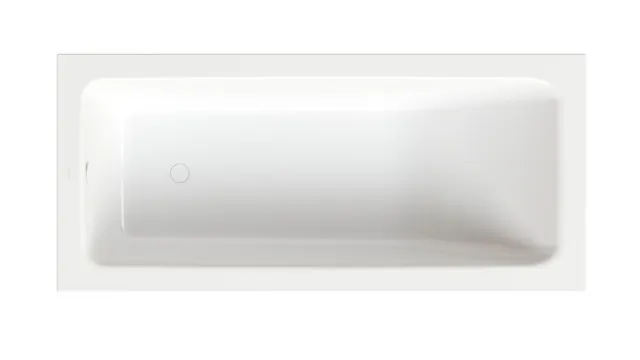 BetteOne Relax Badewanne, 1-Sitzer, Rechteck, 2000 x 900 x 450 mm, weiß, glasierter Titan-Stahl, Einbau mit Unterbau