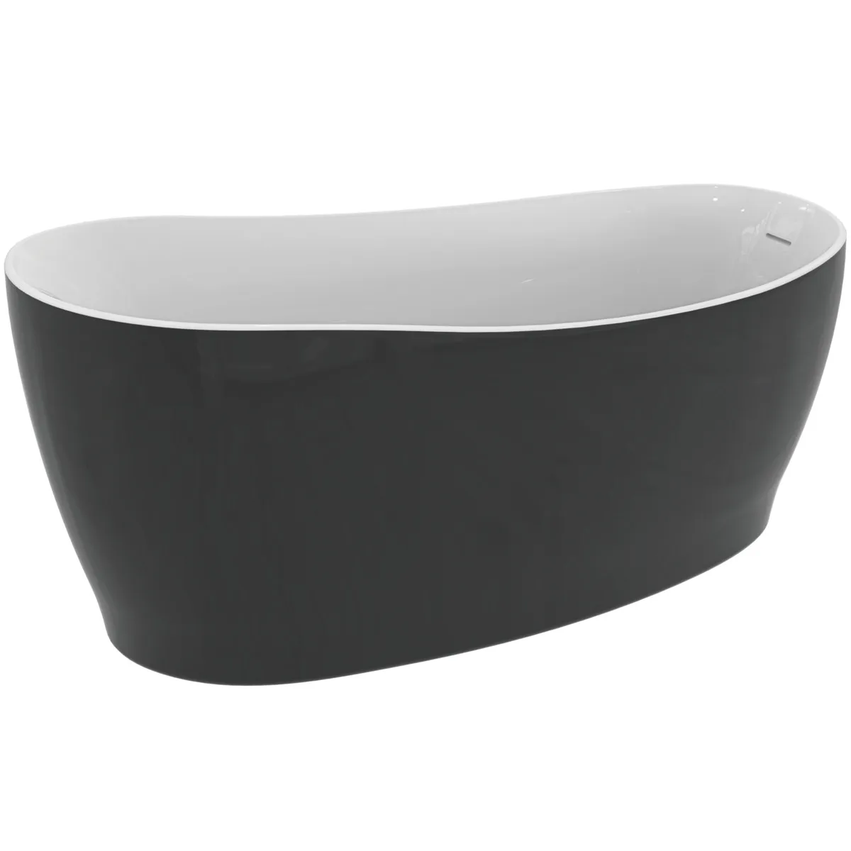 Ideal Standard Badewanne „Around“ 85 × 180 cm in Schwarz Ideal Standard Badewanne „Around“ 85 × 180 cm in Schwarz