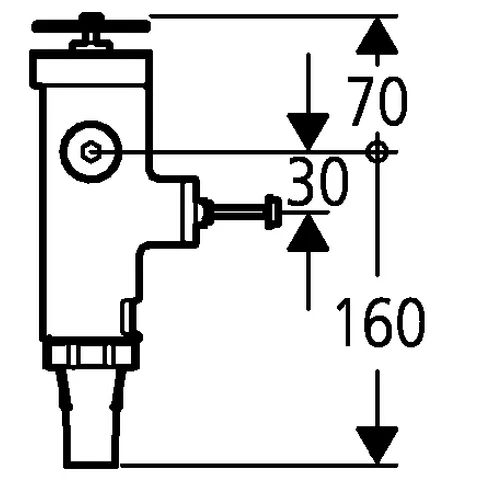 WC-Druckspüler 43997, DN 20, Austauscharmatur für 677.00.500/677.03.500/680.00.500, Niederdruck WC-Druckspüler 43997, DN 20, Austauscharmatur für 677.00.500/677.03.500/680.00.500, Niederdruck