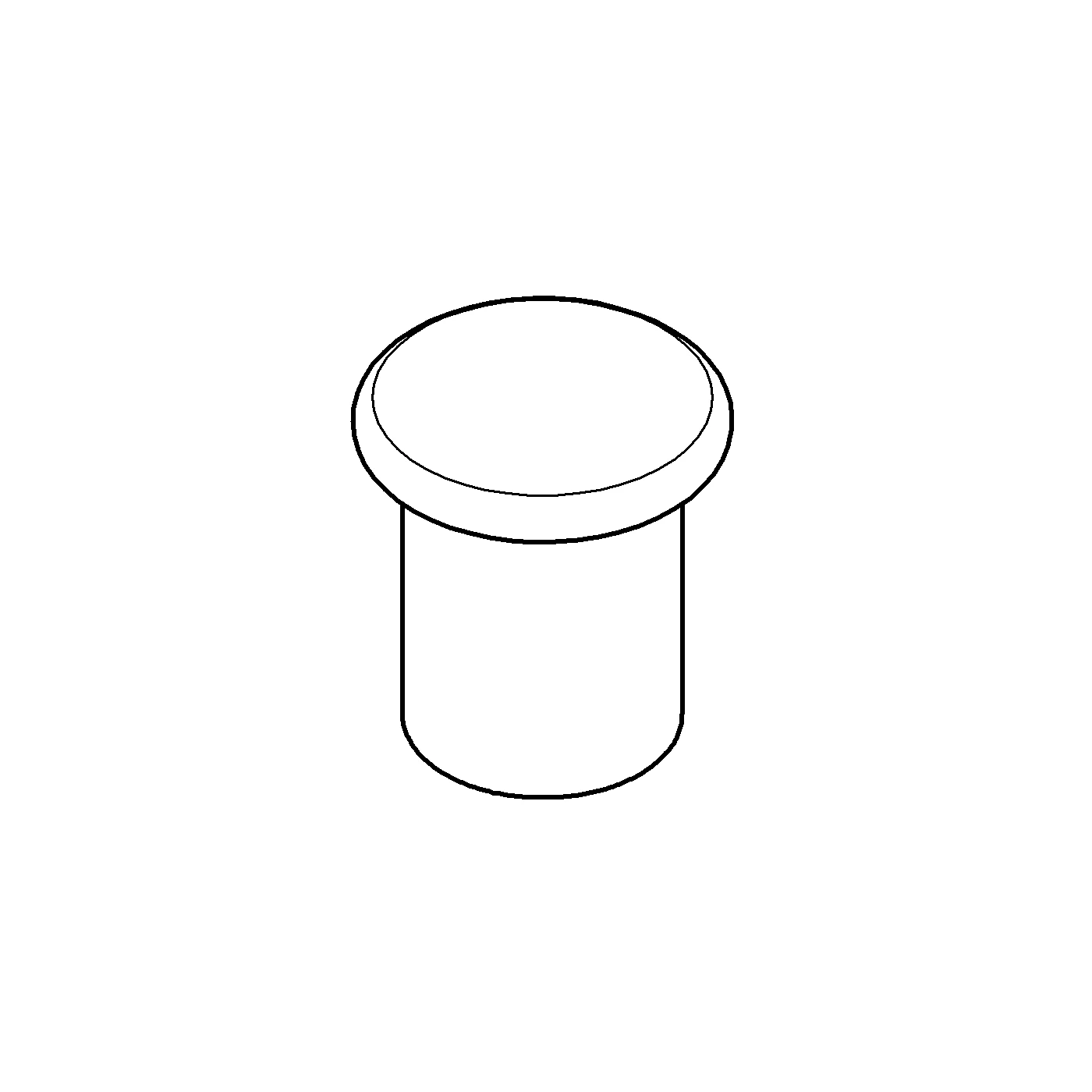 Umstellknopf 65648, für Wannen- und Brausebatterien, für wandmontierte Duschsysteme, für Wanneneinläufe, chrom