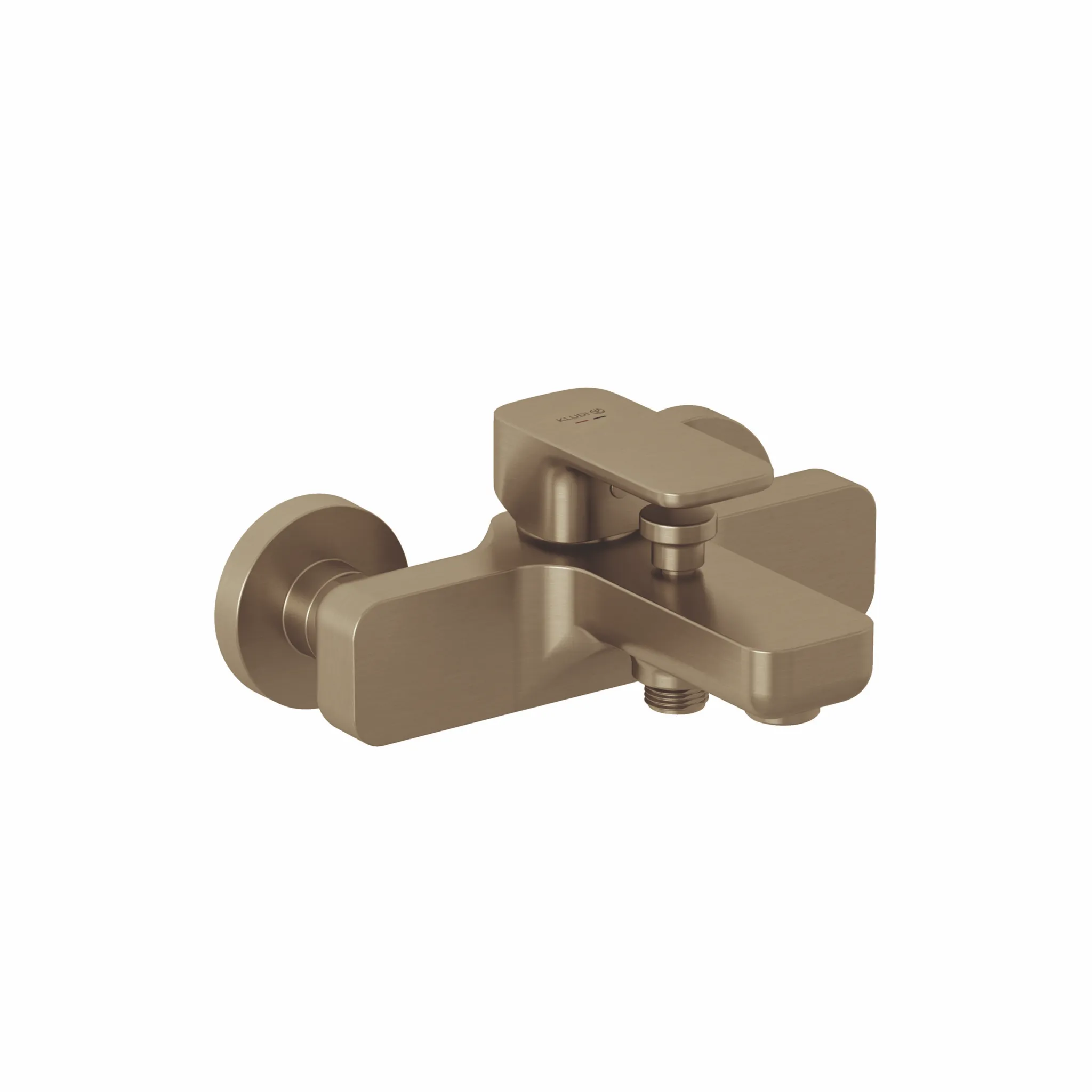 Kludi RENON Wannenfüll- und Brause-Einhandmischer Brushed Bronze PVD, DN 15, Einhebelbedienung, automatische Umstellung Brause/Wanne, geschlossener Metallhebel, Strahlregler M24, rückfließsicher, Keramik-Kartusche mit Heißwasserbegrenzung, Durchflussmeng Kludi RENON Wannenfüll- und Brause-Einhandmischer Brushed Bronze PVD, DN 15, Einhebelbedienung, automatische Umstellung Brause/Wanne, geschlossener Metallhebel, Strahlregler M24, rückfließsicher, Keramik-Kartusche mit Heißwasserbegrenzung, Durchflussmeng