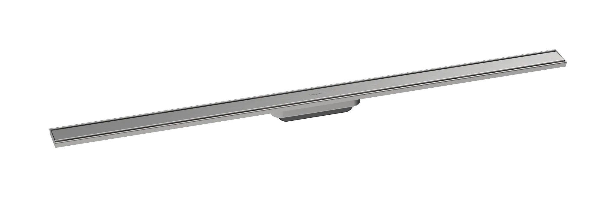 Hansgrohe RainDrain Original Fertigset Duschrinne 1200 mm, Edelstahl gebürstet