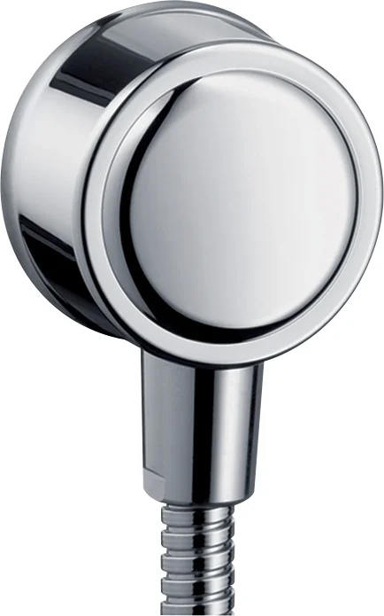 Hansgrohe AXOR Montreux Schlauchanschluss mit Rückflussverhinderer, Chrom, Anschlussart G 1/2 Hansgrohe AXOR Montreux Schlauchanschluss mit Rückflussverhinderer, Chrom, Anschlussart G 1/2