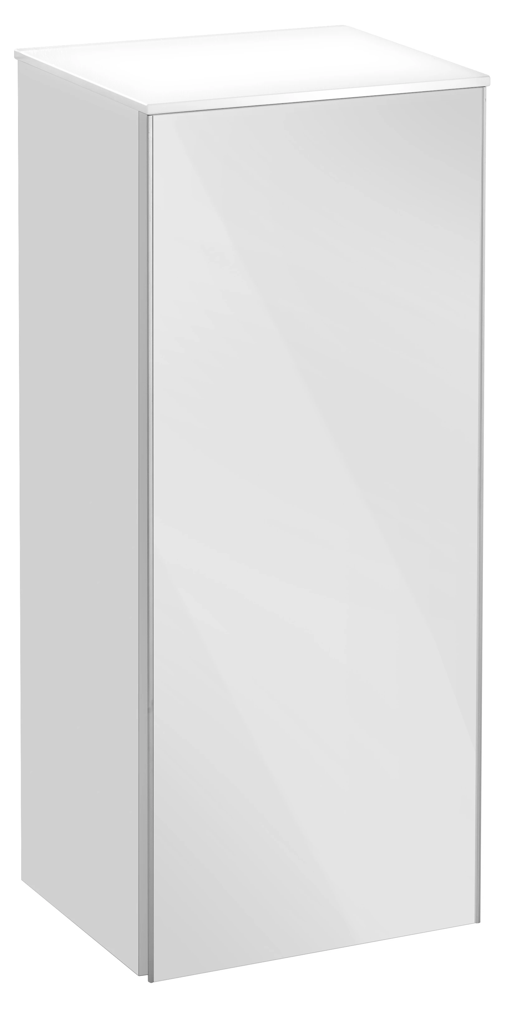 KEUCO Mittelschrank „Royal Reflex“ Trüffel (Glas), Trüffel (Lack, seidenmatt), Anschlag rechts, ohne Beleuchtung 350 × 845 × 335 mm KEUCO Mittelschrank „Royal Reflex“ Trüffel (Glas), Trüffel (Lack, seidenmatt), Anschlag rechts, ohne Beleuchtung 350 × 845 × 335 mm