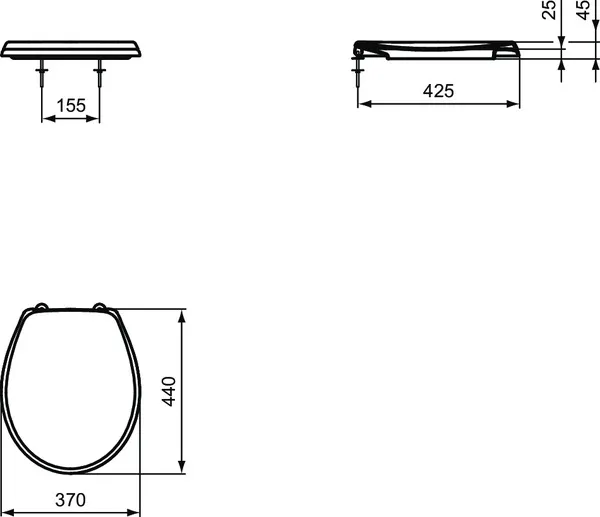 Ideal Standard WC-Sitz „Eurovit“