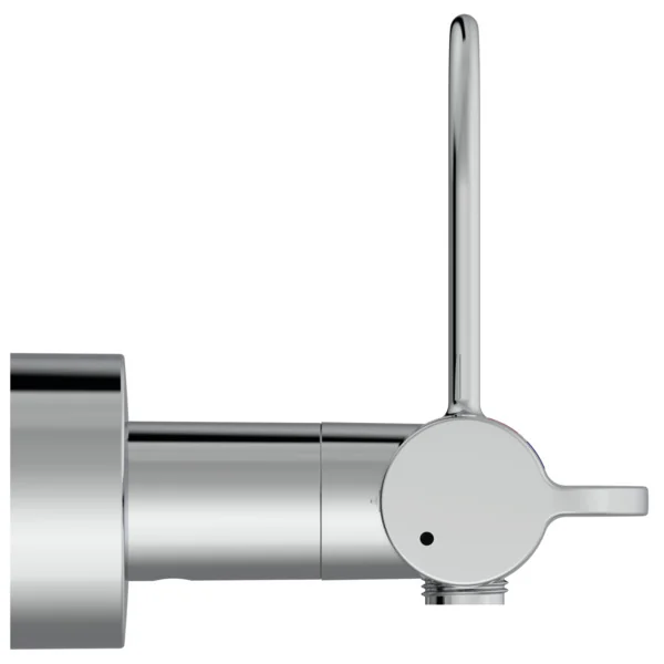 Ideal Standard Ceraplus Safe Brausethermostat, Klinikhebel Chrom, thermische Desinfektion und absperrbare S-Anschlüsse