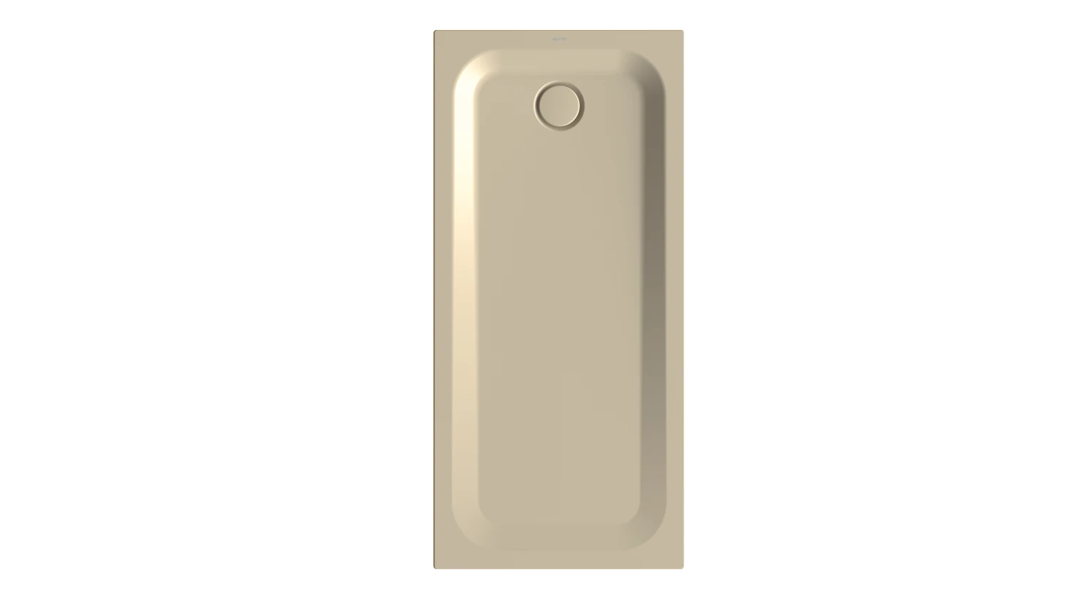 Bette rechteck Duschwanne „BetteUltra“ 1500 × 700 mm ohne Oberflächenbeschichtung, mit BetteGlasur Plus, ohne Wannenträger, in Sand