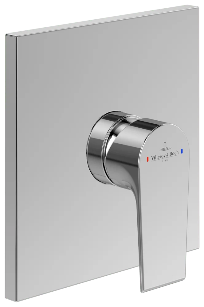 Villeroy & Boch Liberty Unterputz-Einhebel-Armatur TVS107004000, Chrom