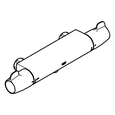 Grohe Grohtherm Special Thermostat-Brausebatterie, ½ Wandmontage chrom Grohe Grohtherm Special Thermostat-Brausebatterie, ½ Wandmontage chrom