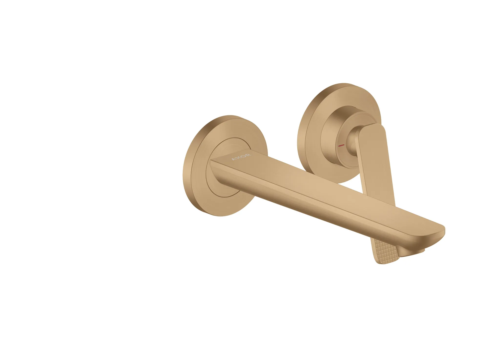 Einhand-Waschtischarmatur „Axor Citterio C“ Ausladung 193 mm in Brushed Bronze