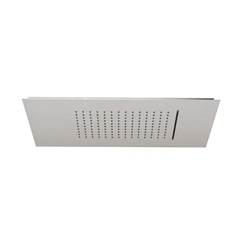 Kludi-ASANA Kopfbrause 600 x 300 mm, St. Br. Nickel, Regen & Wasserfall, 2 Strahlarten, Deckeneinbau Kludi-ASANA Kopfbrause 600 x 300 mm, St. Br. Nickel, Regen & Wasserfall, 2 Strahlarten, Deckeneinbau