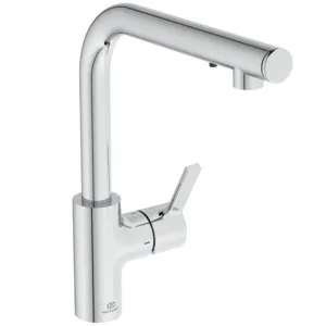 Ideal Standard Küchenarmatur iMX Gusto L-Auslauf mit Seife, Ausladung 232mm Ideal Standard Küchenarmatur iMX Gusto L-Auslauf mit Seife, Ausladung 232mm