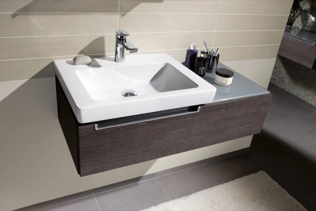 Villeroy & Boch Subway 2.0 Waschbecken, 600x470x155mm, weiß Alpin, Rechteck, glänzend, mit Überlauf