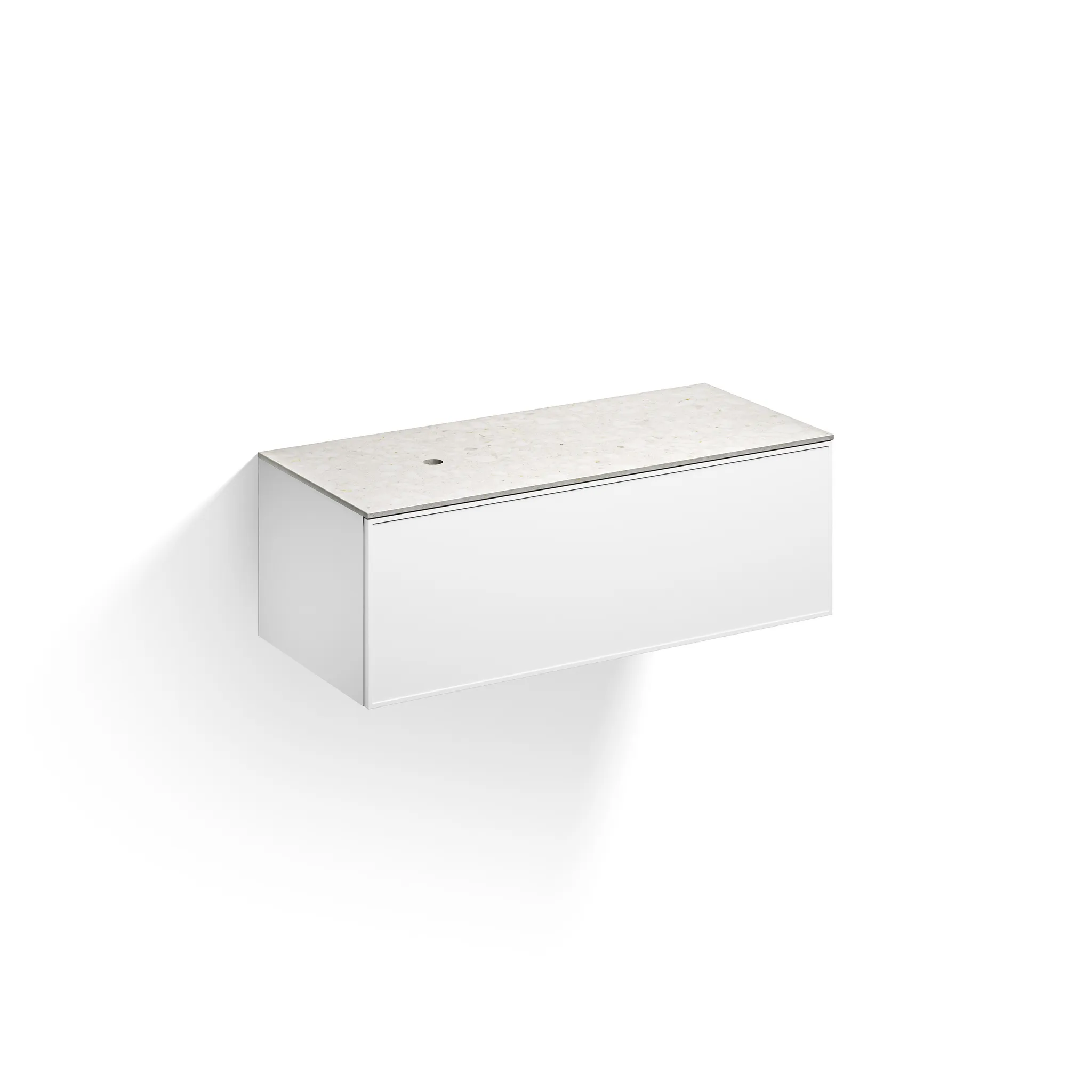 Alape Möbelmodul Arkta 1200x400 Neolith Silk/Weiß Alape Möbelmodul Arkta 1200x400 Neolith Silk/Weiß