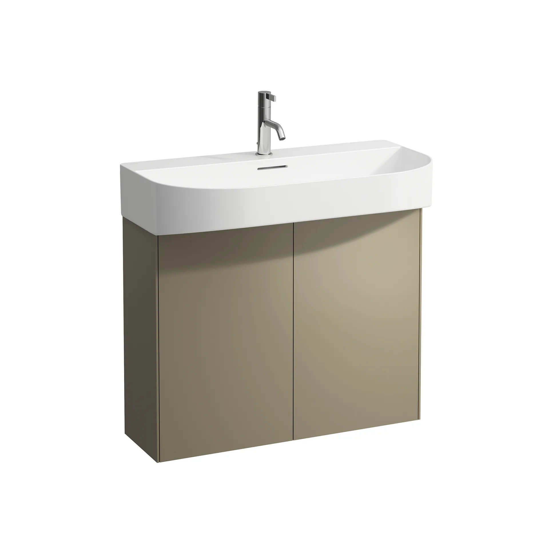 Laufen Waschtischunterbau „SONAR“ 240 × 600 × 775 mm Titan Laufen Waschtischunterbau „SONAR“ 240 × 600 × 775 mm Titan