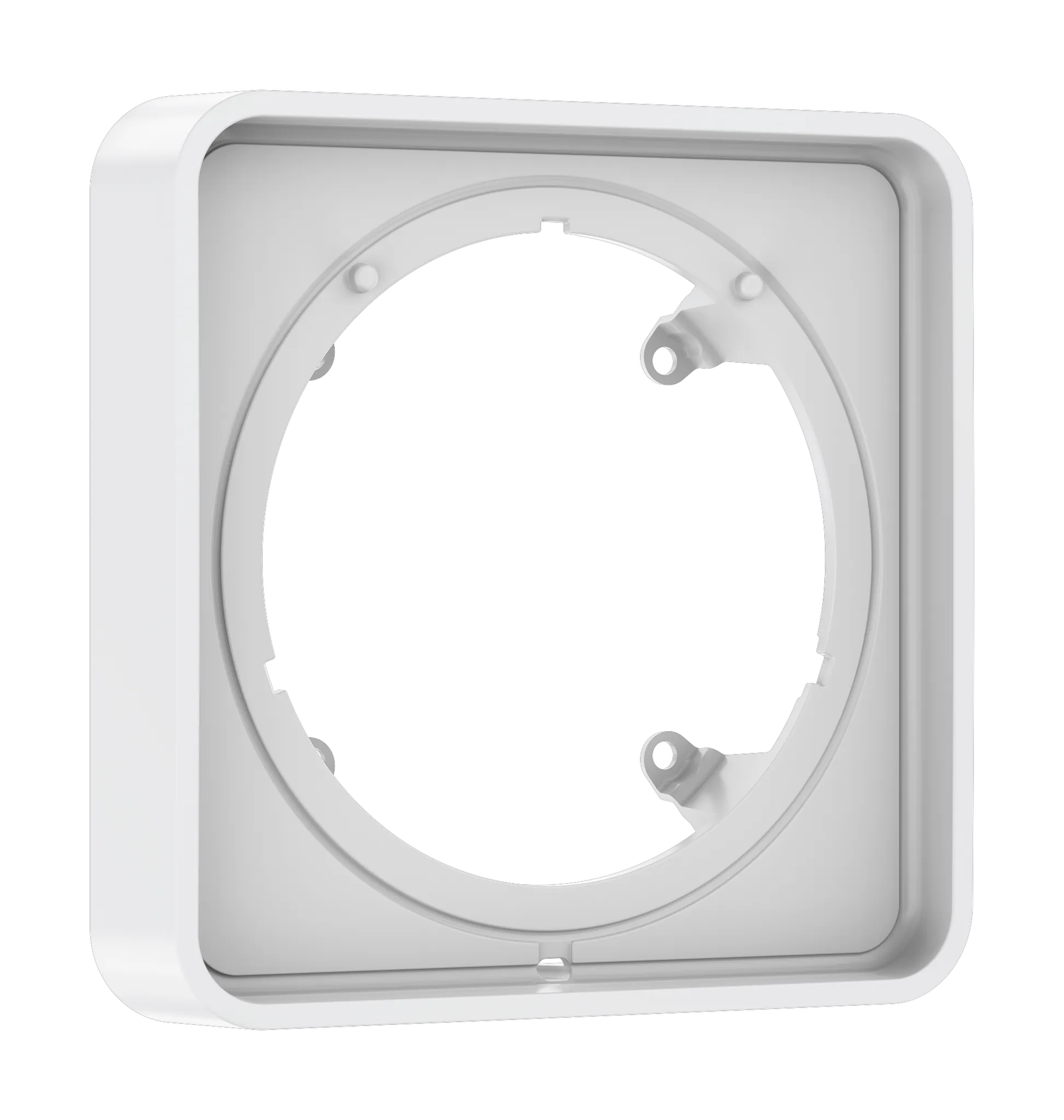 Verlängerungsrosette Q 22 mm, Chrom