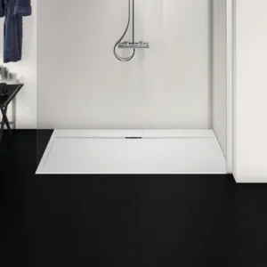 Ideal Standard Rechteck-Brausewanne Ultra Flat S i.life 1600x800x30mm Carraraweiß