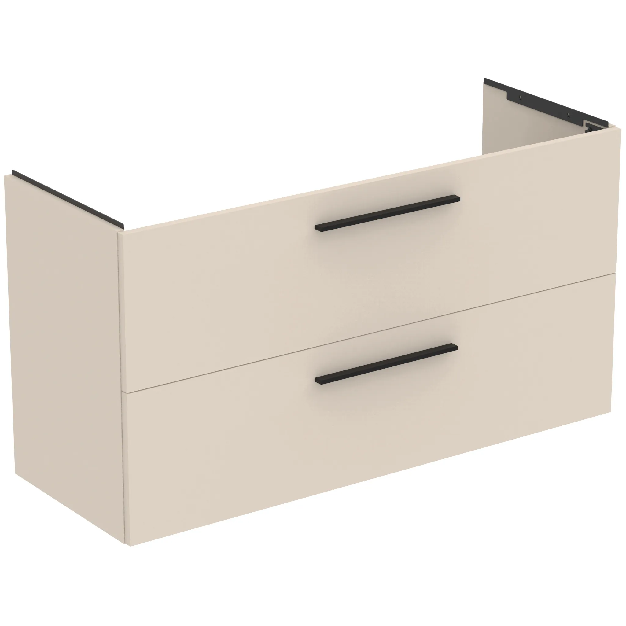 Ideal Standard i.life A Möbelwaschtischunterschrank Sandbeige matt 1200x440x630 mm 2 Auszüge Softclose