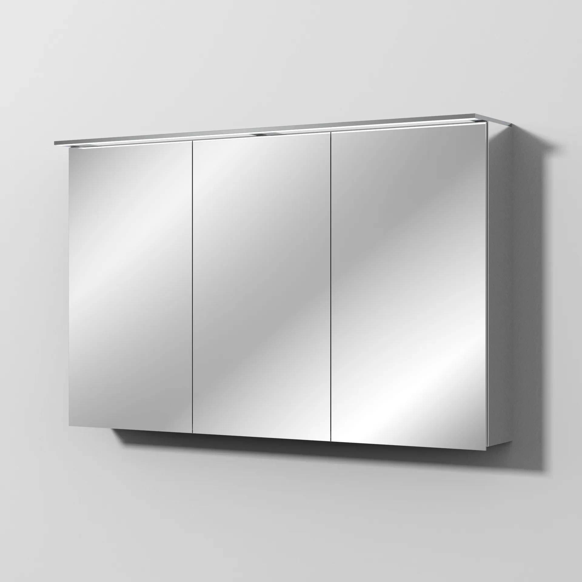 Sanipa Wandvorbau Spiegelschrank „Adam“ 1207 × 758 × 220 mm Anschlag links, links, Anschlag links Sanipa Wandvorbau Spiegelschrank „Adam“ 1207 × 758 × 220 mm Anschlag links, links, Anschlag links