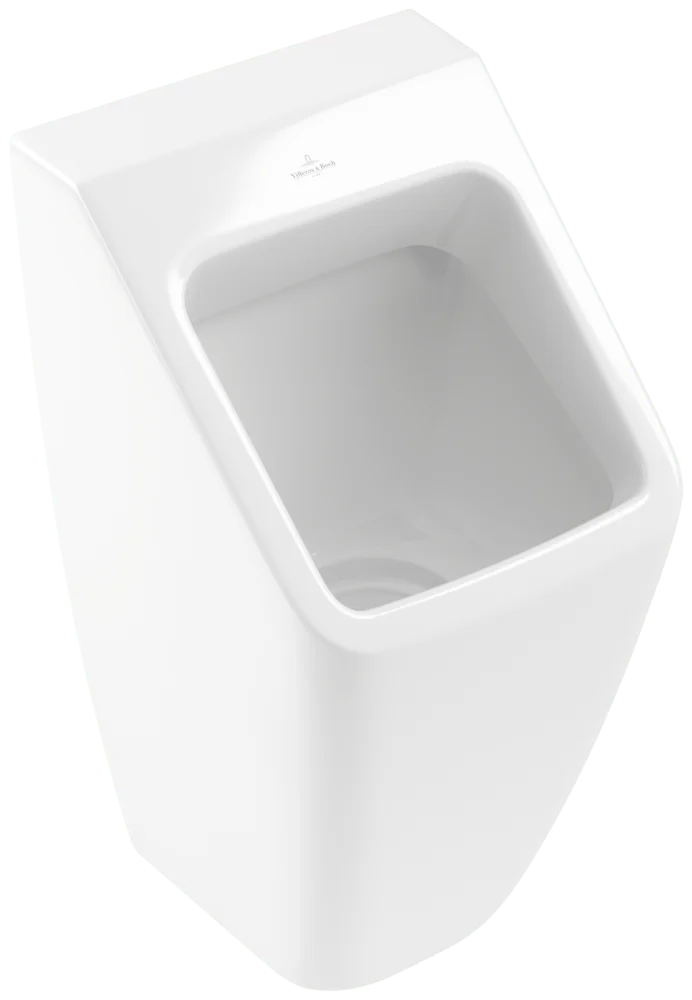 Villeroy & Boch Absaug-Urinal Architectura 558700 - Rechteck, Weiß Alpin CeramicPlus, 325x355 mm, Höhe 680 mm