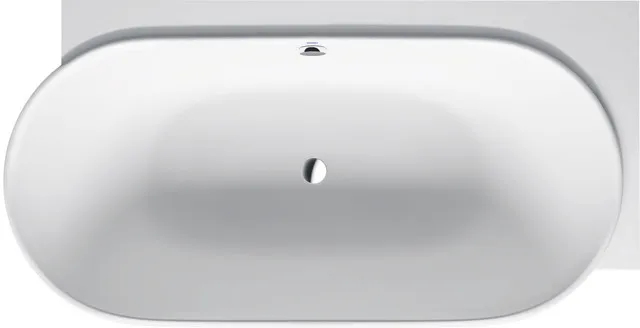 Duravit Badewanne „Luv“ vorwand oval 185 × 95 cm, rechts