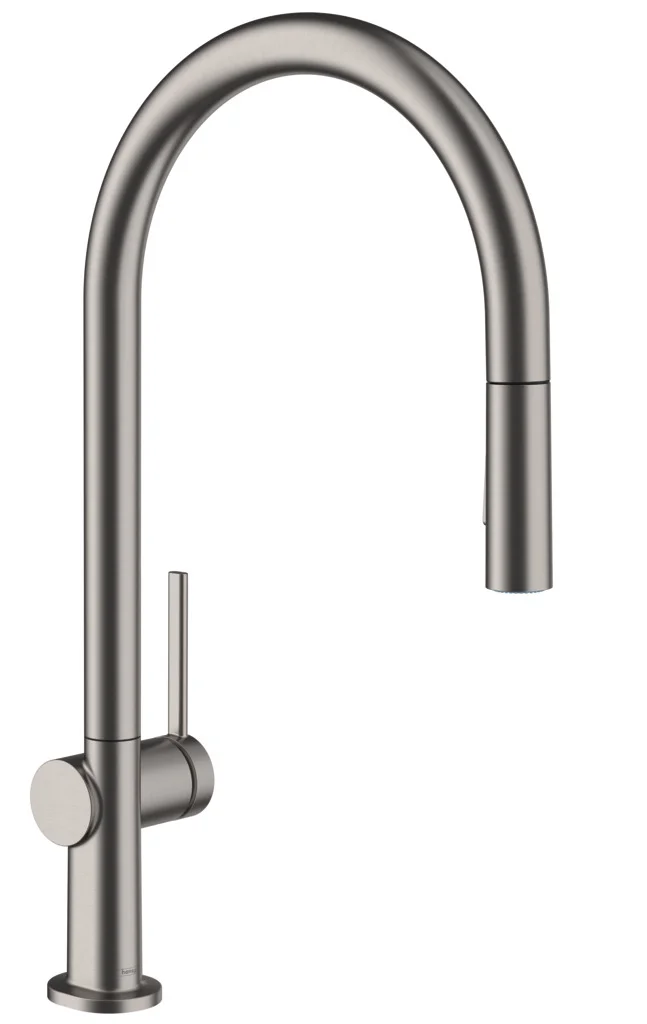Hansgrohe Talis M54 Einhebel-Küchenmischer mit Ausziehbrause 2jet sBox BBC, Brushed Black Chrome, ComfortZone 210, Schwenkbereich einstellbar in 4 Stufen, Hahnlochbohrung 35 mm Hansgrohe Talis M54 Einhebel-Küchenmischer mit Ausziehbrause 2jet sBox BBC, Brushed Black Chrome, ComfortZone 210, Schwenkbereich einstellbar in 4 Stufen, Hahnlochbohrung 35 mm