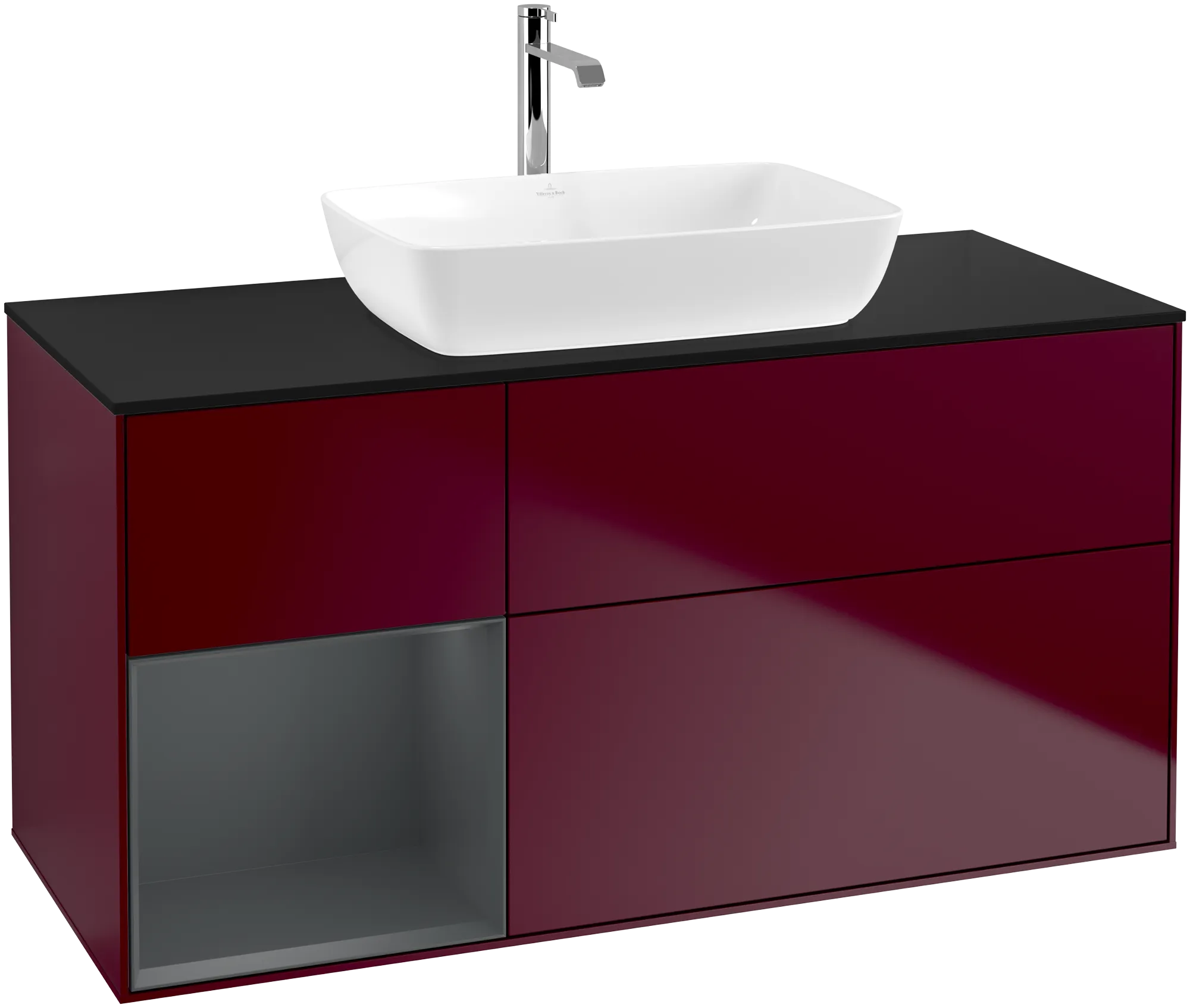 Villeroy & Boch Waschbeckenunterschrank Finion G82, 1200x603x501mm, mit Beleuchtung