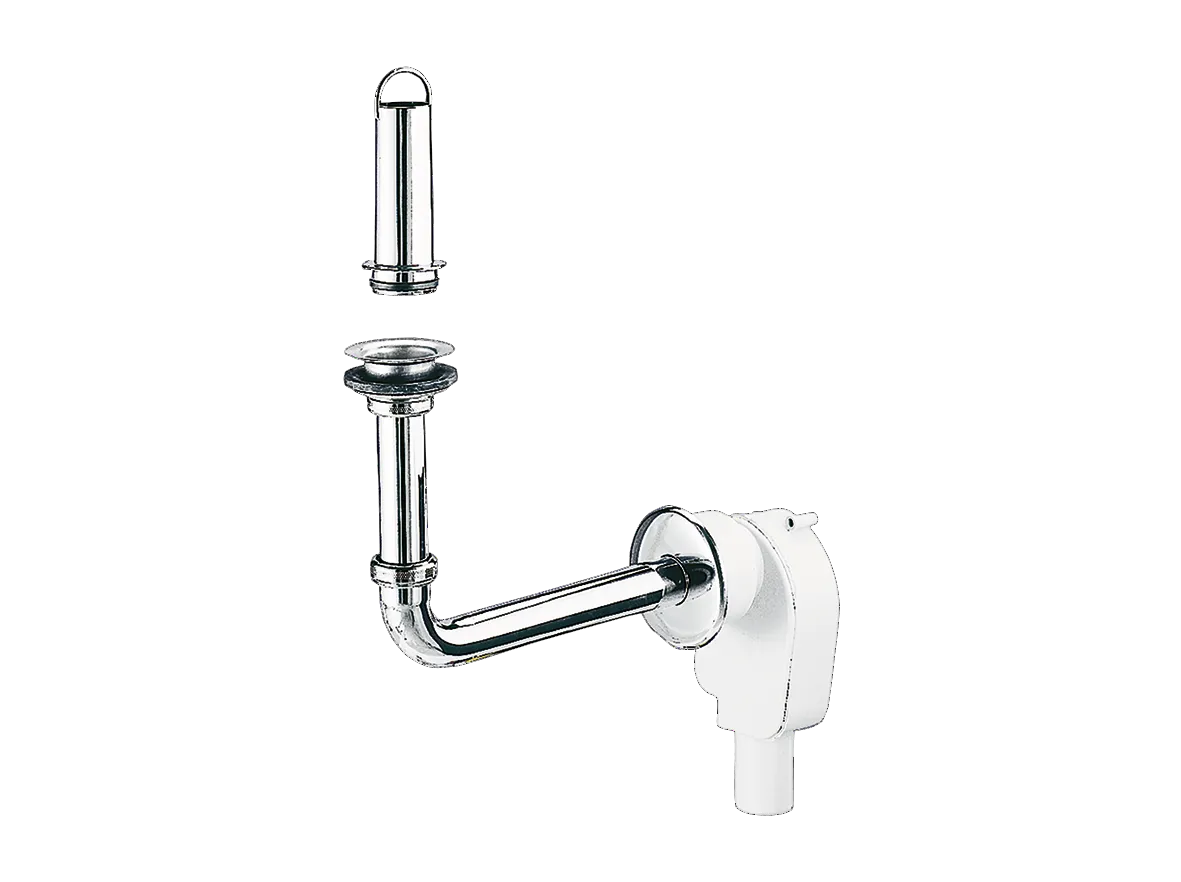 Wandeinbau-Siphon 300 PC CR, DN 40 Wandeinbau-Siphon 300 PC CR, DN 40