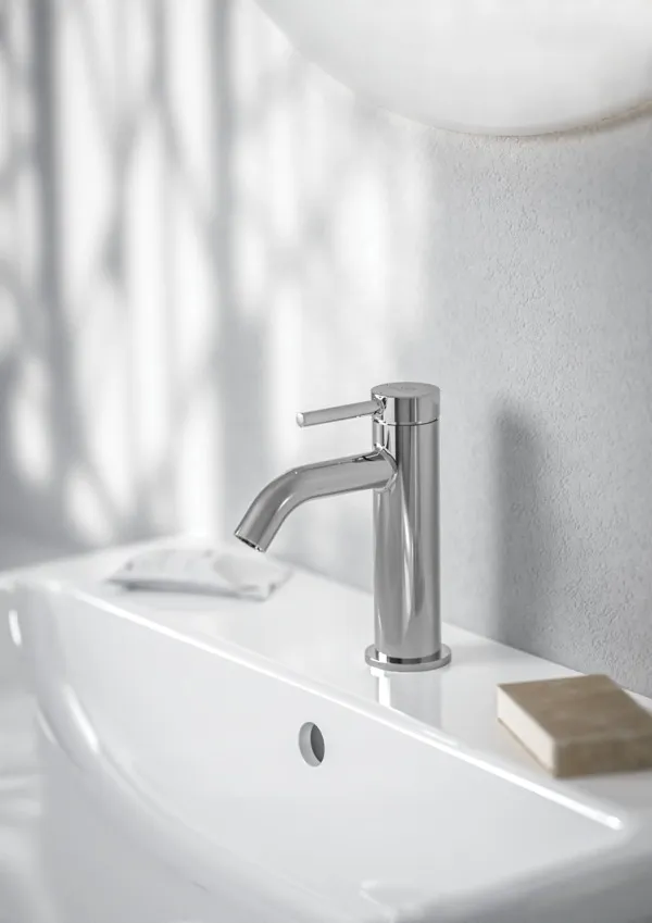 Ideal Standard Waschtischarmatur Ceraline Nuovo Ausladung 105mm ohne Ablaufgarnitur BlueStart Chrom Ideal Standard Waschtischarmatur Ceraline Nuovo Ausladung 105mm ohne Ablaufgarnitur BlueStart Chrom