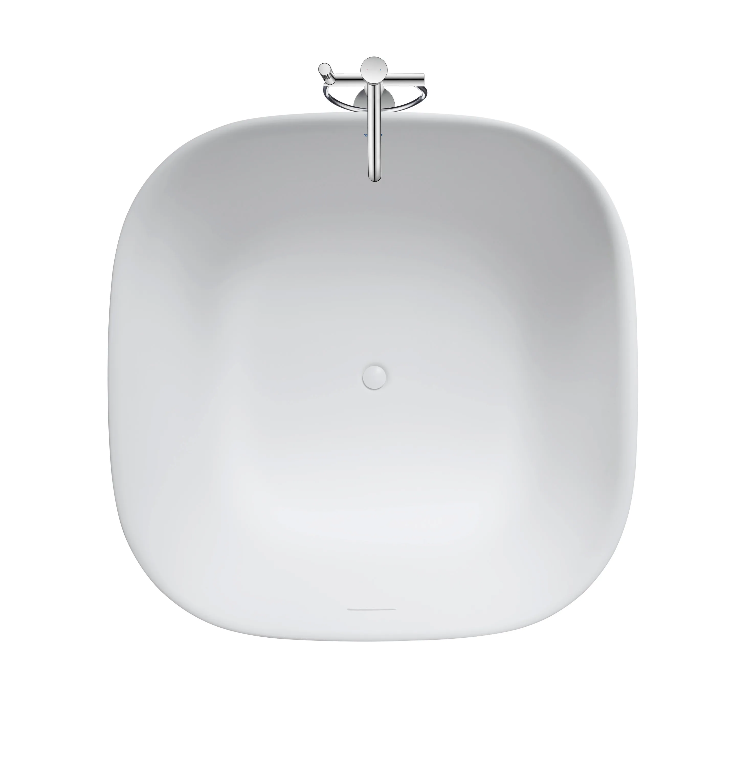 Duravit Badewanne „Zencha“ freistehend quadrat 1250 × 1250 mm in Weiß (matt) Duravit Badewanne „Zencha“ freistehend quadrat 1250 × 1250 mm in Weiß (matt)