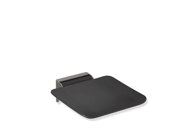 Klappsitz „System 900“ in Dunkelgrau Perlglimmer tiefmatt / Schwarz matt Klappsitz „System 900“ in Dunkelgrau Perlglimmer tiefmatt / Schwarz matt