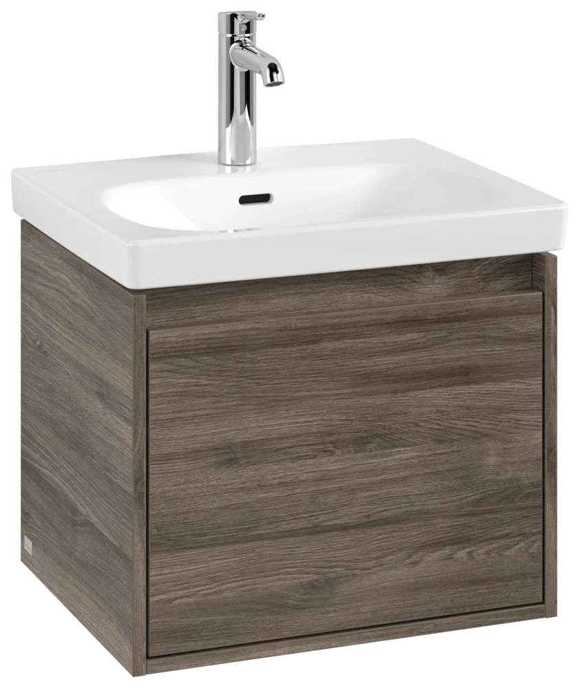 Villeroy & Boch Waschbeckenunterschrank Skyla C78300, 522x436x424mm, Stone Oak, mit SoftClosing und Antirutsch-Boden Villeroy & Boch Waschbeckenunterschrank Skyla C78300, 522x436x424mm, Stone Oak, mit SoftClosing und Antirutsch-Boden