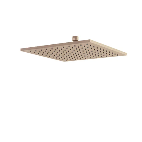 Kludi A-QA Tellerkopfbrause eckig, 300 mm, Brushed Bronze