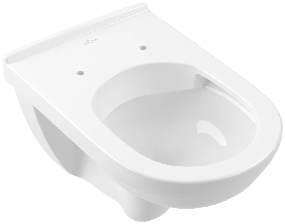 Villeroy & Boch O.novo Tiefspül-WC spülrandlos 360x560mm Oval wandhängend Weiß Alpin