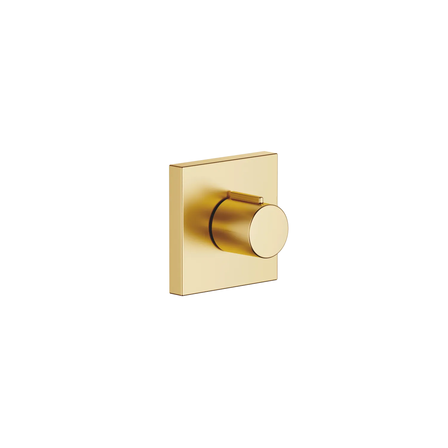 Dornbracht IMO Unterputzventil, linksschließend, 3/4", Gold gebürstet (PVD), Rosette 60 x 60 mm