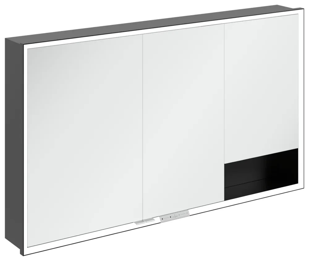 Villeroy & Boch Einbau-Spiegelschrank „My View+“ 1300 × 750 × 168 mm in White Matt