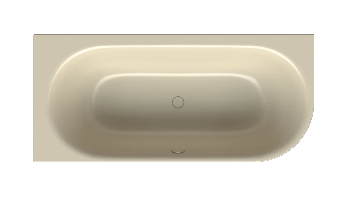 Bette BetteLux Oval IV Silhouette Badewanne, Eck, Sonderform, 1750x800x450 mm, Cream, glasierter Titan-Stahl, 2-Sitzer, Schürzen-Badewanne Bette BetteLux Oval IV Silhouette Badewanne, Eck, Sonderform, 1750x800x450 mm, Cream, glasierter Titan-Stahl, 2-Sitzer, Schürzen-Badewanne