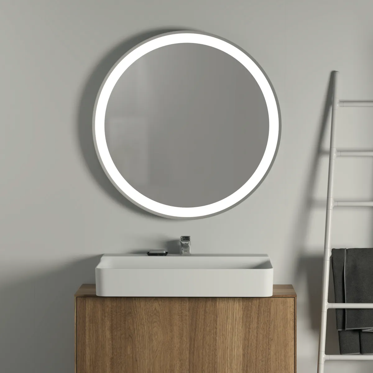Ideal Standard Spiegel „Conca“ 90 × 90 cm