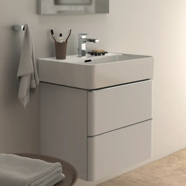 Ideal Standard Waschtisch Strada II, 1 Hahnloch, mit Überlauf, 600x430x170mm, Weiß Ideal Standard Waschtisch Strada II, 1 Hahnloch, mit Überlauf, 600x430x170mm, Weiß