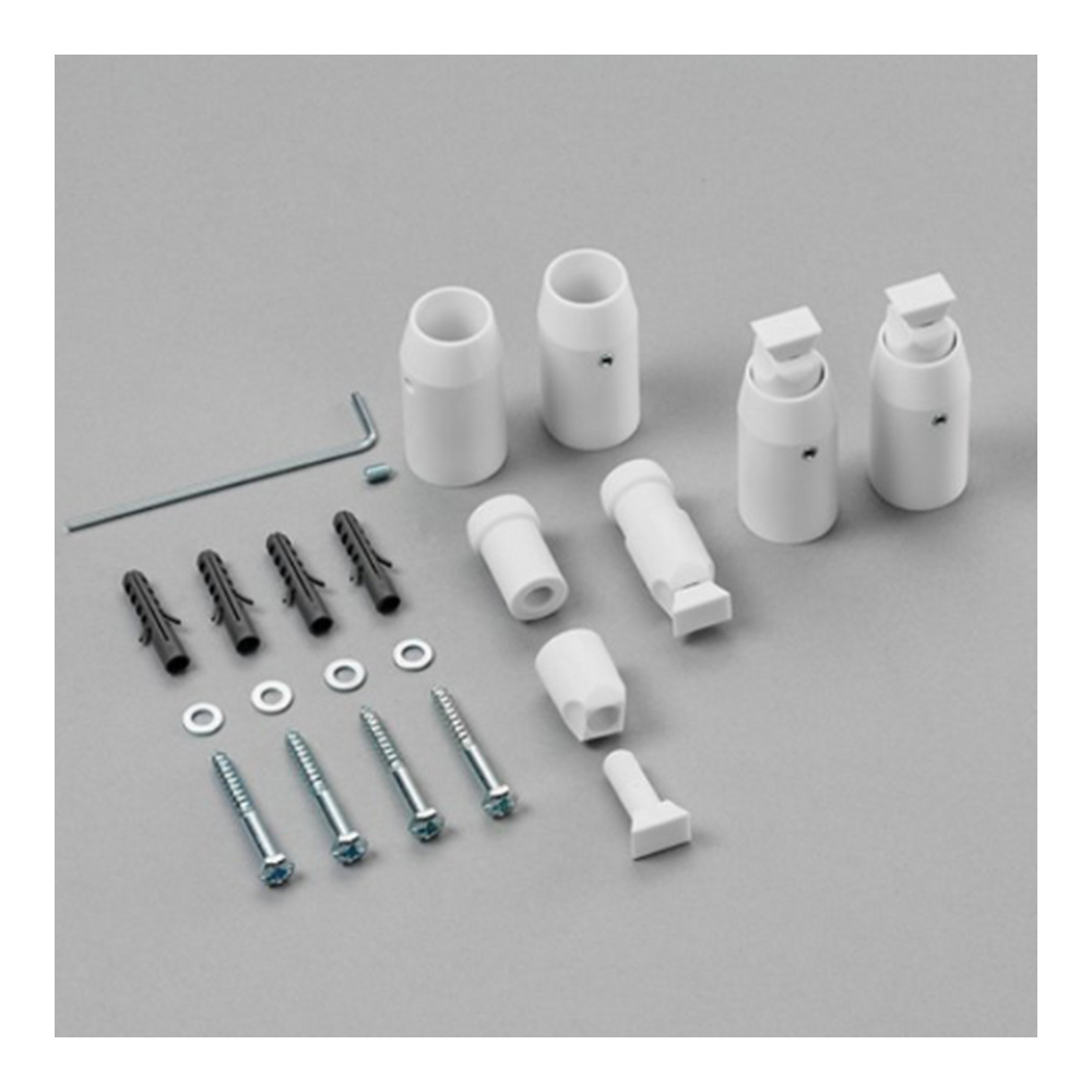 Zehnder Montageset für Elektroheizkörper „Universal“ in weiß Zehnder Montageset für Elektroheizkörper „Universal“ in weiß