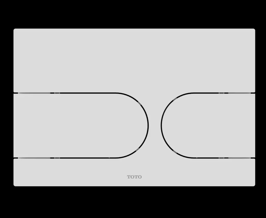 Toto Betätigungsplatte „WASHLET“ 12 × 159 mm in matt Schwarz, Tastenfarbe #Tastenfarbe# Toto Betätigungsplatte „WASHLET“ 12 × 159 mm in matt Schwarz, Tastenfarbe #Tastenfarbe#