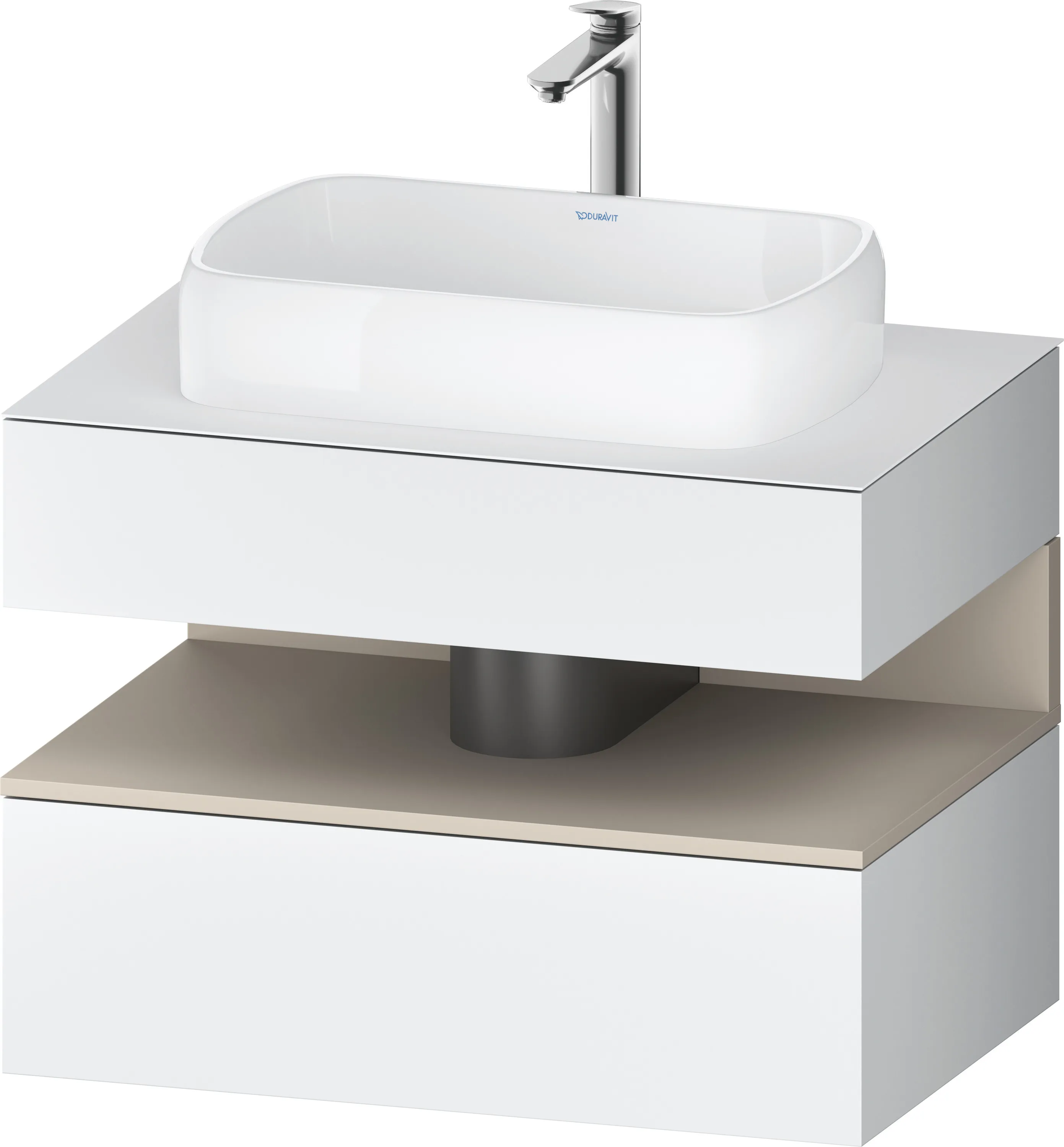 Duravit Waschtischunterschrank wandhängend „Qatego“ 80 × 60 × 55 cm