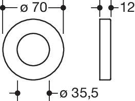 HEWI Kappe „System 900“ in Dunkelgrau tiefmatt HEWI Kappe „System 900“ in Dunkelgrau tiefmatt
