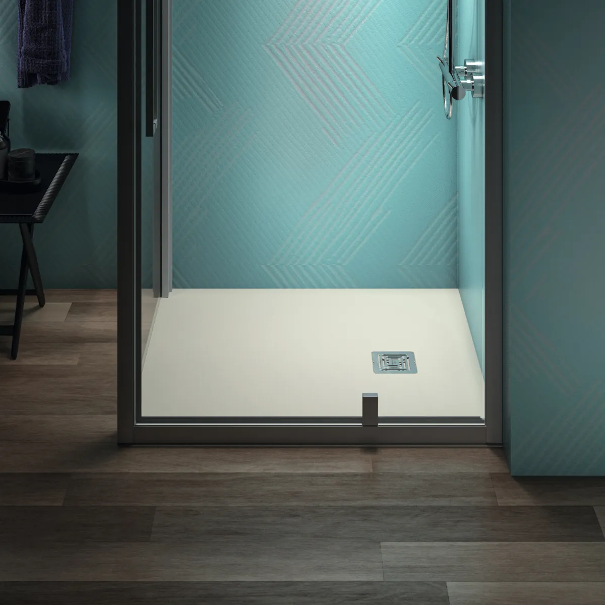 Ideal Standard Duschwanne „UltraFlatS+“ 90 × 100 cm in Sandstein Ideal Standard Duschwanne „UltraFlatS+“ 90 × 100 cm in Sandstein