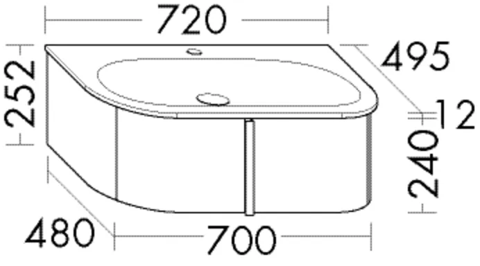 burgbad Badmöbelset „Lavo2.0“ vertikaler Griff, Zierleiste und Alufüße chrom, in Schwarz Solid Matt burgbad Badmöbelset „Lavo2.0“ vertikaler Griff, Zierleiste und Alufüße chrom, in Schwarz Solid Matt