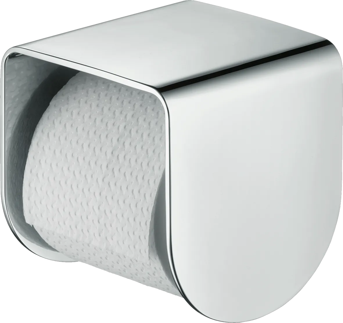 Hansgrohe AXOR Universal Softsquare Toilettenpapierhalter mit Ablage, Chrom Hansgrohe AXOR Universal Softsquare Toilettenpapierhalter mit Ablage, Chrom