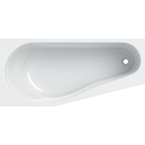 Geberit fünfeck Badewanne „Renova Comprimo“ 160 × 75 cm