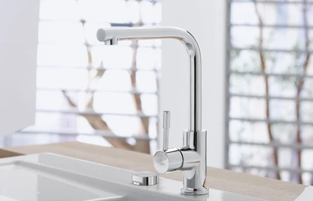 Villeroy & Boch Modern Steel Niederdruck Küchenarmatur Villeroy & Boch Modern Steel Niederdruck Küchenarmatur