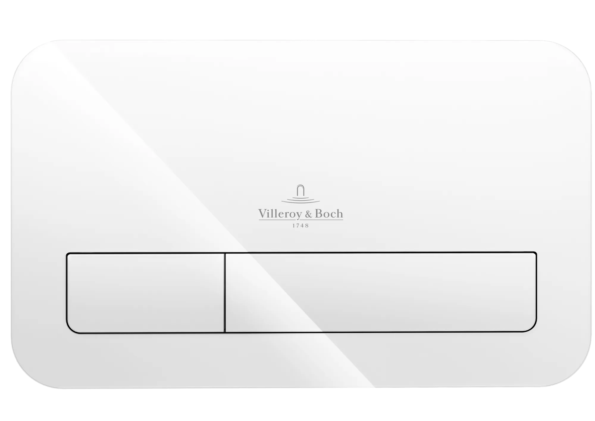 WC-Betätigungsplatte ViConnect Installationssysteme 922400, 179 x 75 x 276 mm, 2-Mengen-Spülung, Glass Glossy White WC-Betätigungsplatte ViConnect Installationssysteme 922400, 179 x 75 x 276 mm, 2-Mengen-Spülung, Glass Glossy White